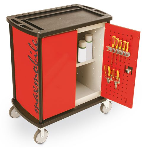 Produktbild Bedrunka+Hirth Maxmobile 1 R 24-12 mit 2 Flügeltüren 780 x 480 x 912 mm