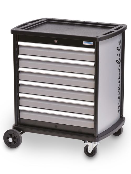 Produktbild Bedrunka+Hirth Werkstattwagen maxmobile 2 R 24-16 mit 6 Schubladen H 912 mm bild 1