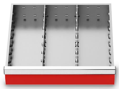 Produktbild Bedrunka+Hirth Metalleinteilung Set 2 teilig R 18-16 Blendenhöhe 100 mm BxTxH 450 x 400 x 100mm