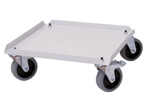 Produktbild Bedrunka+Hirth Mobiler Rolluntersatz für Computerwagen 500 x 500 x 150 mm
