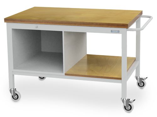 Produktbild Bedrunka+Hirth Mobile Werkbank Leergehäuse R 18-24 mit Multiplexplatte 1250 x 750 x 859 mm