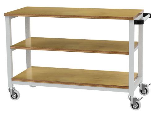 Produktbild Bedrunka+Hirth Mobile Werkbank R 18-16 Maße 1200 x 540 x 880 mm RAL 7035