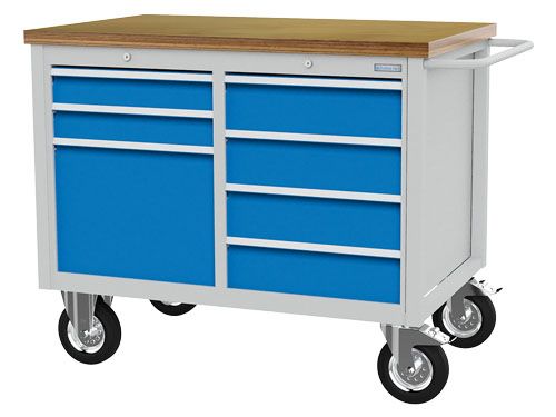 Produktbild Bedrunka+Hirth Mobile Werkbank R 18-24 7 Schubladen 1250 x 750 x 995 mm