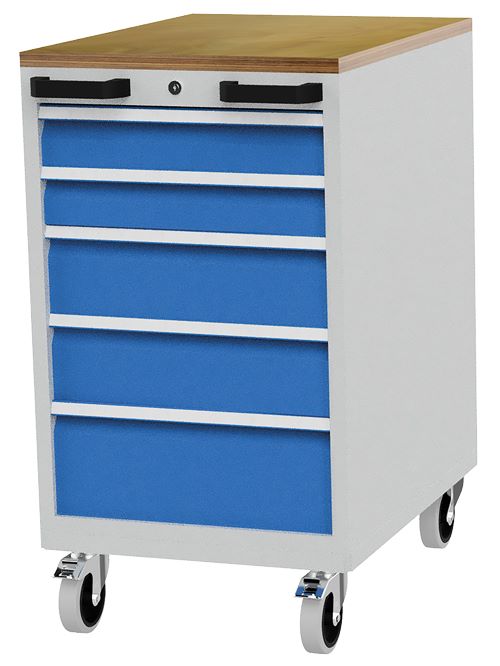 Produktbild Bedrunka+Hirth Mobiler Schubladenschrank R 18-24 in der Größe 5 x 736 x 990 mm