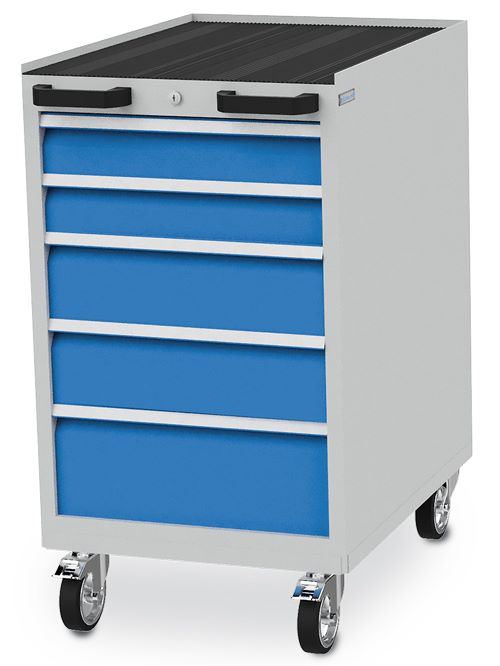 Produktbild Bedrunka+Hirth Mobiler Schubladenschrank R 18-24 in den Maßen 555 x 736 x 990 mm