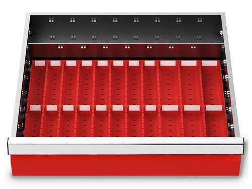 Produktbild Bedrunka+Hirth Muldenplatten Set 29 teilig R 18-16 Blendenhöhe 75 mm BxTxH 450 x 400 x 55 mm