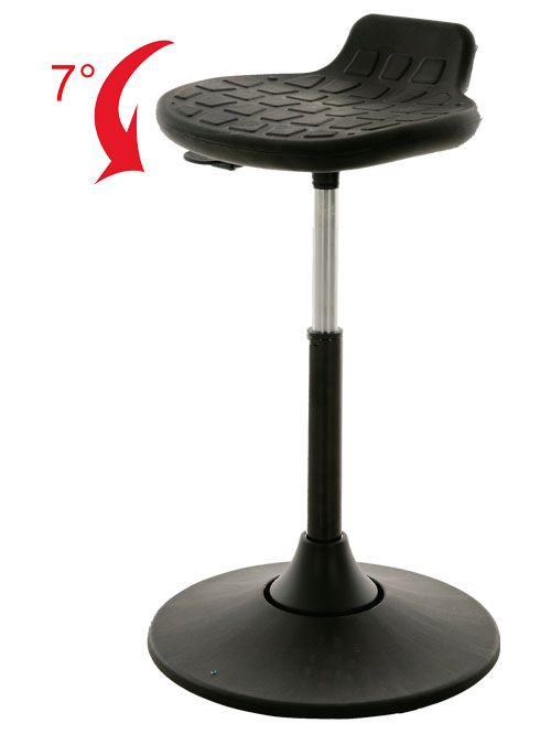 Produktbild Bedrunka+Hirth Multibewegliche Stehhilfe oder Drehhocker Höhe 490 mm