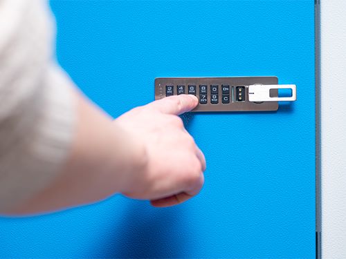 Produktbild Bedrunka+Hirth Pin Code E Schloss für Doppelflügeltüren Stahl bild 2