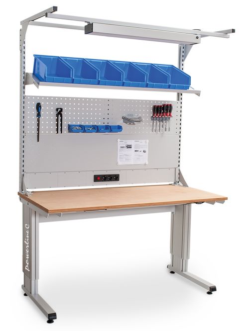 Produktbild Bedrunka+Hirth Powerline C Grundgestellkombination höhenverstellbar Maße 1250 x 750 mm