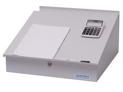 Produktbild Bedrunka+Hirth Pultaufsatz für Schränke abschließbar 495 x 495 mm Stahlblech
