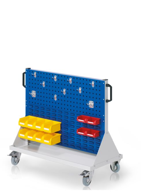 Produktbild Bedrunka+Hirth Rollwagen Raster Mobil Größe 2 1000 x 500 x 890 mm