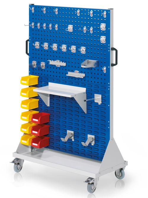 Produktbild Bedrunka+Hirth Rollwagen Rastermobil Größe 4 1000 x 500 x 1580 mm