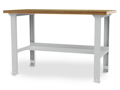 Produktbild Bedrunka+Hirth Reihenwerkbank 1500 x 750 x 859 - 1059 mm mit Ablageboden