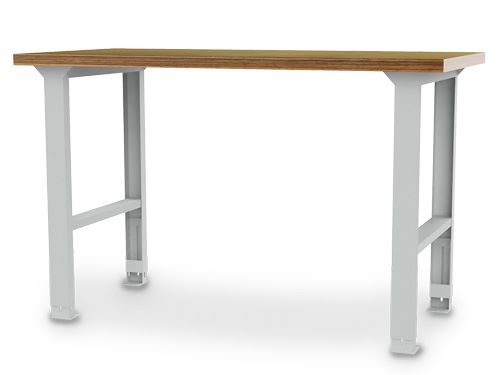 Produktbild Bedrunka+Hirth Reihenwerkbank 1500 x 750 x 859 - 1059 mm stufenlos höhenverstellbar RAL 7035