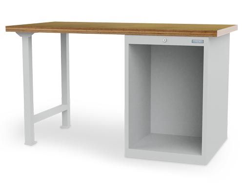 Produktbild Bedrunka+Hirth Reihenwerkbank mit Ablagefach 1500 x 750 x 859 mm