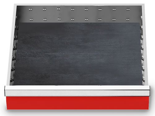 Produktbild Bedrunka+Hirth Riffelgummieinlage ölfest R 18-16 BxTxH 450 x 400 x 3 mm