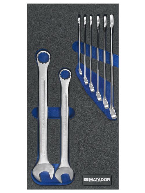 Produktbild Bedrunka+Hirth Ringmaulschlüssel Satz 8 tlg 8-22 mm