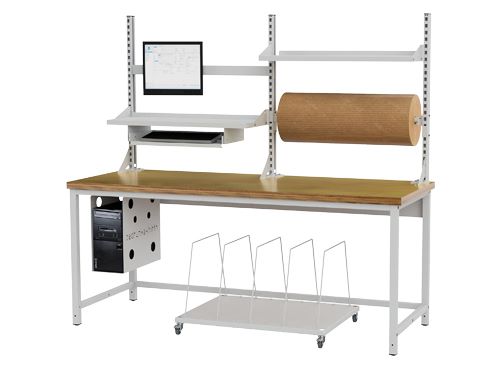 Produktbild Rollenhalter inkl. Achse Ø 32 mm für Multiwand Maße in mm (BxT): 1500 x 32 bild 3