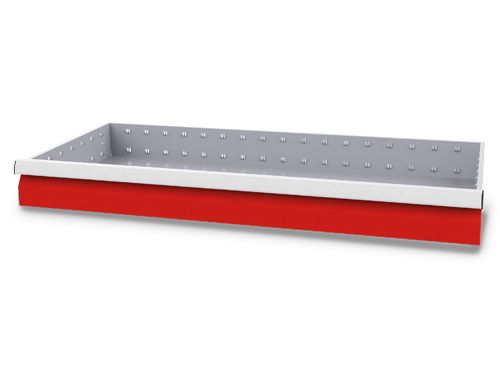 Produktbild Bedrunka+Hirth Schublade 900 x 400 x 75 mm mit Schienen R 36-16 Blendenhöhe 75 mm RAL 5012