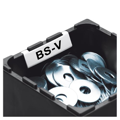 Produktbild Bedrunka+Hirth Schubladeneinteilung Aqurado Beschriftungsschild vertikal BxT 45 x 13 mm