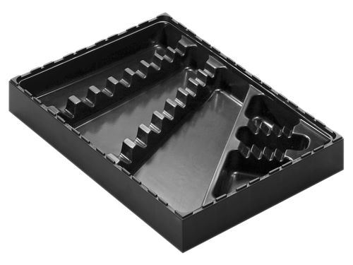 Produktbild Bedrunka+Hirth Schubladeneinteilung Aqurado Gabelringschschlüsselbox BxTxH 240 x 336 x 48 mm