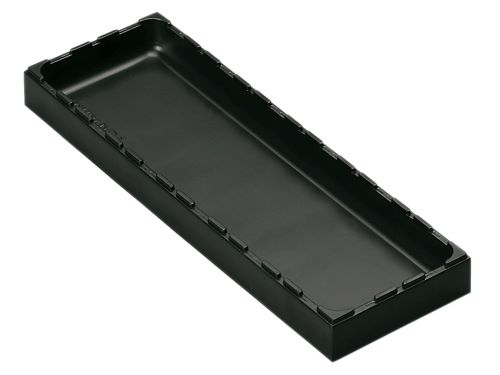 Produktbild Bedrunka+Hirth Schubladeneinteilung Aqurado 1 muldig Grundbox BxTxH 96 x 192 x 24 mm