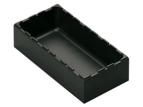 Produktbild Bedrunka+Hirth Schubladeneinteilung Aqurado 1 muldig Grundbox BxTxH 96 x 192 x 48 mm