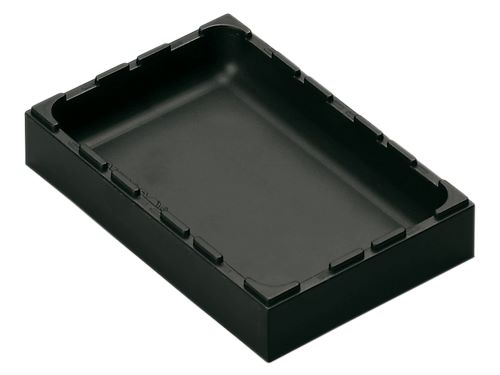 Produktbild Bedrunka+Hirth Schubladeneinteilung Aqurado 1 muldig Grundbox BxTxH 96 x 144 x 24 mm