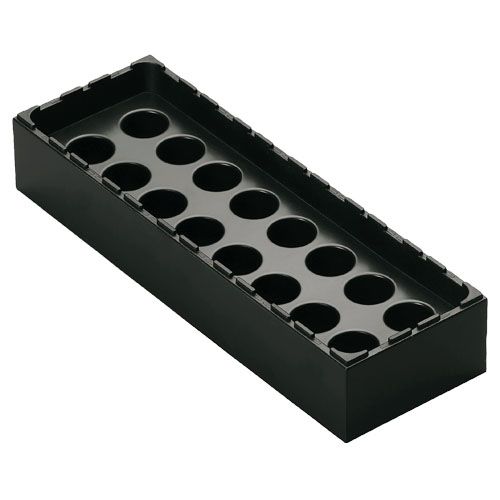 Produktbild Bedrunka+Hirth Schubladeneinteilung Aqurado für 16 x Spannzangen ER25 BxTxH 288 x 96 x 48 mm