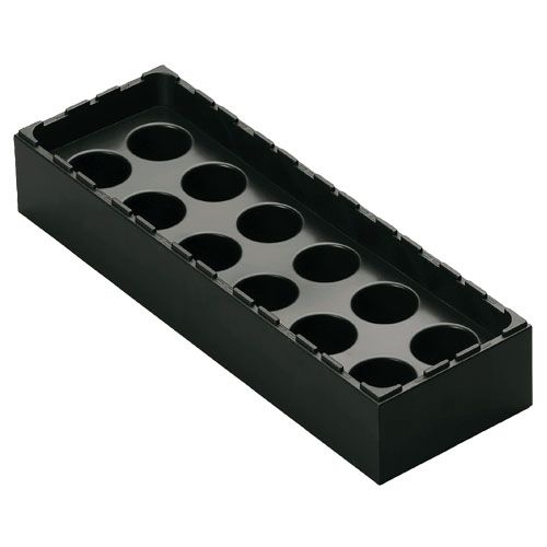 Produktbild Bedrunka+Hirth Schubladeneinteilung Aqurado für 12 x Spannzangen ER32 BxTxH 288 x 96 x 48 mm