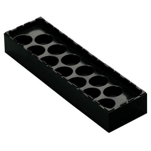 Produktbild Bedrunka+Hirth Schubladeneinteilung Aqurado für 13 x Spannzangen ER40 BxTxH 336 x 96 x 48 mm