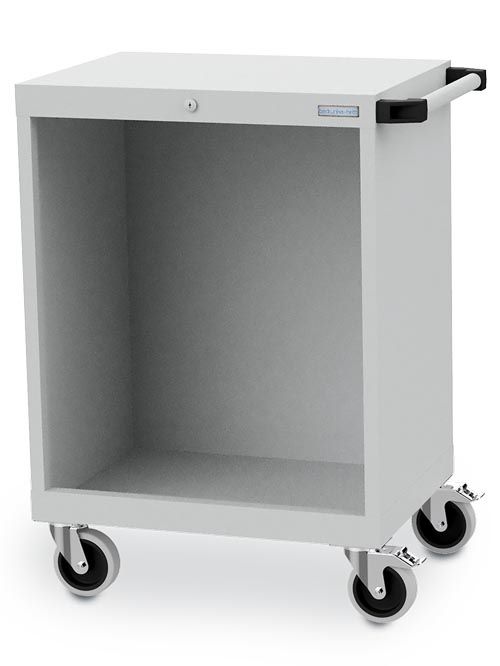 Produktbild Bedrunka+Hirth Schubladenschrank Gehäuse R 24-16 Maße 680 x 500 x 780 mm mit Rollen