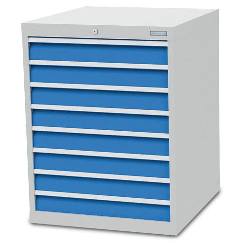 Produktbild Bedrunka+Hirth Schubladenschrank 8 fach jeweils 100 kg Last 705 x 736 x 919 mm bild 1