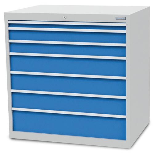 Produktbild Bedrunka+Hirth Schubladenschrank 7 Schubladen mit Verriegelung 1005 x 736 x 1019 mm
