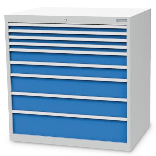 Produktbild Bedrunka+Hirth Schubladenschrank 9 verschiedene Schubladen 1005 x 736 x 1019 mm
