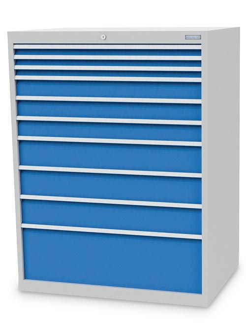 Produktbild Bedrunka+Hirth Schubladenschrank 10 Schubladen 1005 x 736 x 1319 mm