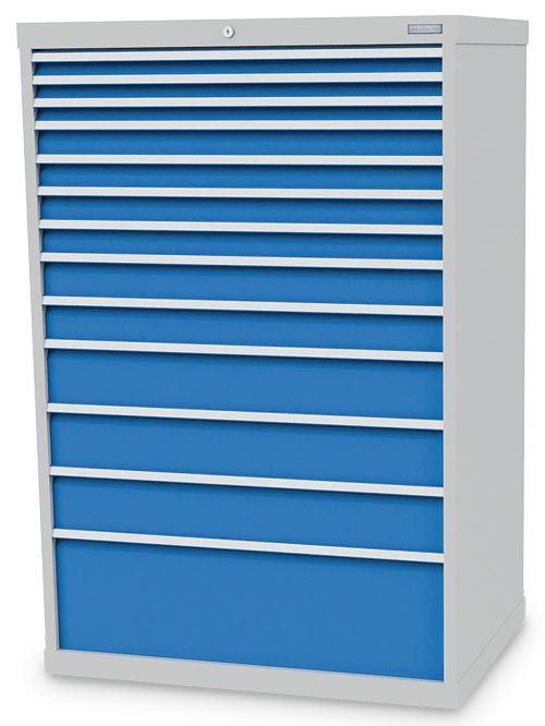 Produktbild Bedrunka+Hirth Schubladenschrank mit Zylinderschloss 1005 x 736 x 1519 mm