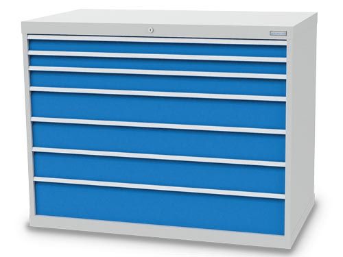 Produktbild Bedrunka+Hirth Schubladenschrank 7 fach Maße 1305 x 736 x 1019 mm