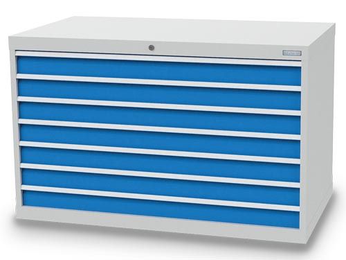 Produktbild Bedrunka+Hirth Schubladenschrank R 48-24 7 Schubladen 1305 x 736 x 819 mm
