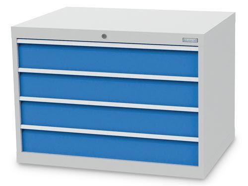 Produktbild Bedrunka+Hirth Schubladenschrank 4 Schubladen mit Blende 1005 x 736 x 719 mm bild 1