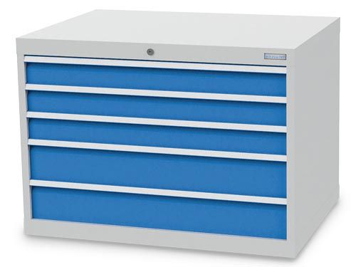 Produktbild Bedrunka+Hirth Schubladenschrank bis 1500 kg 5 Schubladen 1005 x 736 x 719 mm bild 1