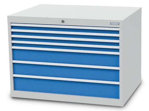 Produktbild Bedrunka+Hirth Schubladenschrank 7 Schubladen 1500 kg 1005 x 736 x 719 mm