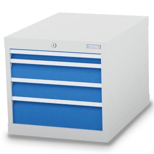 Produktbild Bedrunka+Hirth Niedriger Schubladenschrank mit 4 Schubladen 555 x 736 x 519 mm