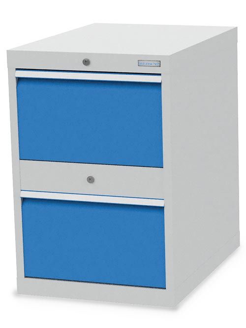 Produktbild Bedrunka+Hirth Kleiner Schubladenschrank mit 2 Schubladen 555 x 736 x 819 mm