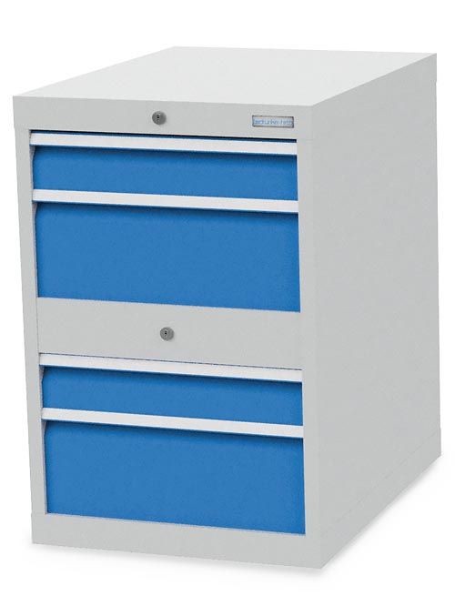 Produktbild Bedrunka+Hirth Schubladenschrank 4 Schubladen 555 x 736 x 819 mm bild 1