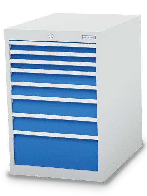 Produktbild Bedrunka+Hirth Schubladenschrank mit 8 Schubladen Gesamtmaße 555 x 736 x 819 mm