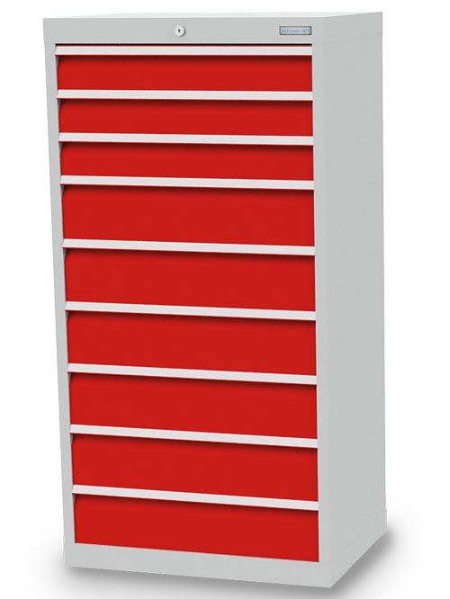 Produktbild Bedrunka+Hirth Schubladenschrank mit 1319 mm Höhe 9 Schubladen