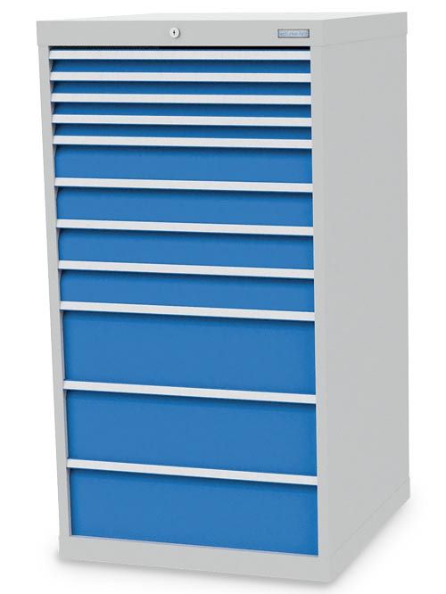 Produktbild Bedrunka+Hirth Schubladenschrank R 24-24 11 Schubladen 705 x 736 x 1319 mm