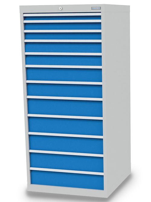Produktbild Bedrunka+Hirth Schubladenschrank R 24-24 12 fach Maße 705 x 736 x 1519 mm