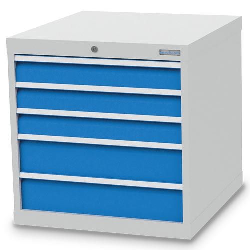 Produktbild Bedrunka+Hirth Schubladenschrank 5 Schubladen mit Griffleisten 705 x 736 x 719 mm bild 1